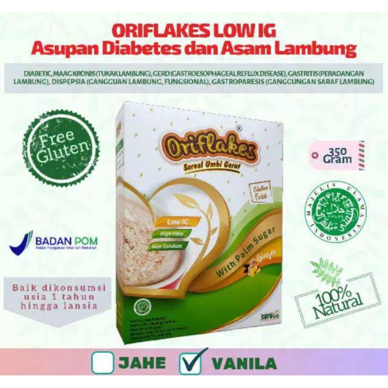 

Low ig 350 gram vanila