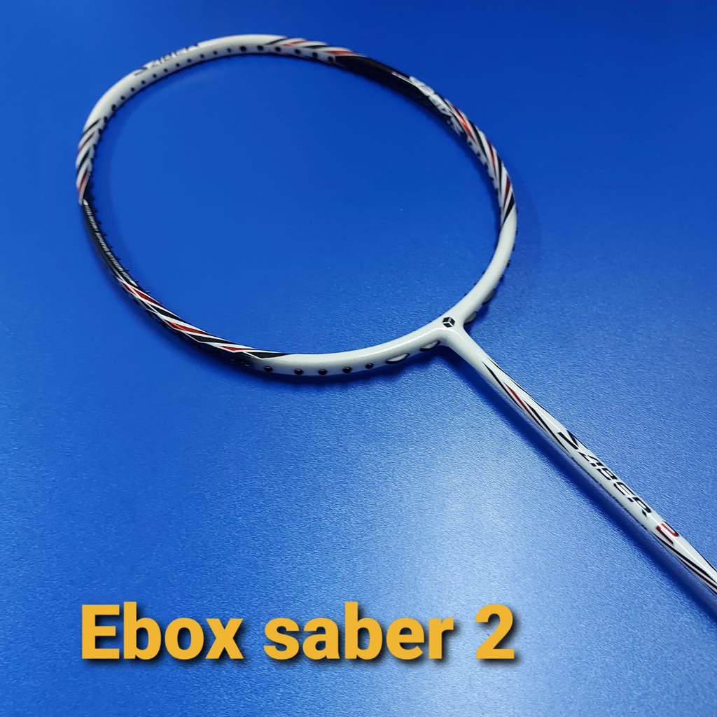 Raket badminton/bulu tangkis ebox saber 2