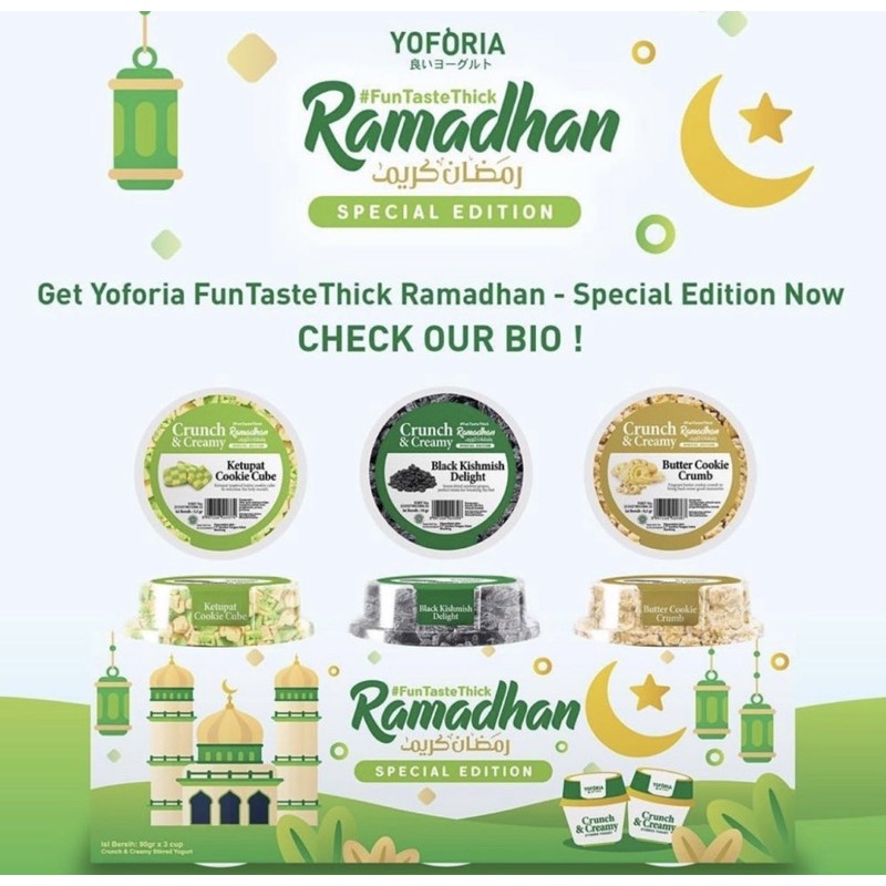 YOFORIA YOGURT Ramadhan series