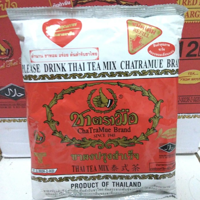 

(BISA COD) Thai Tea Chatramue Brand 400g