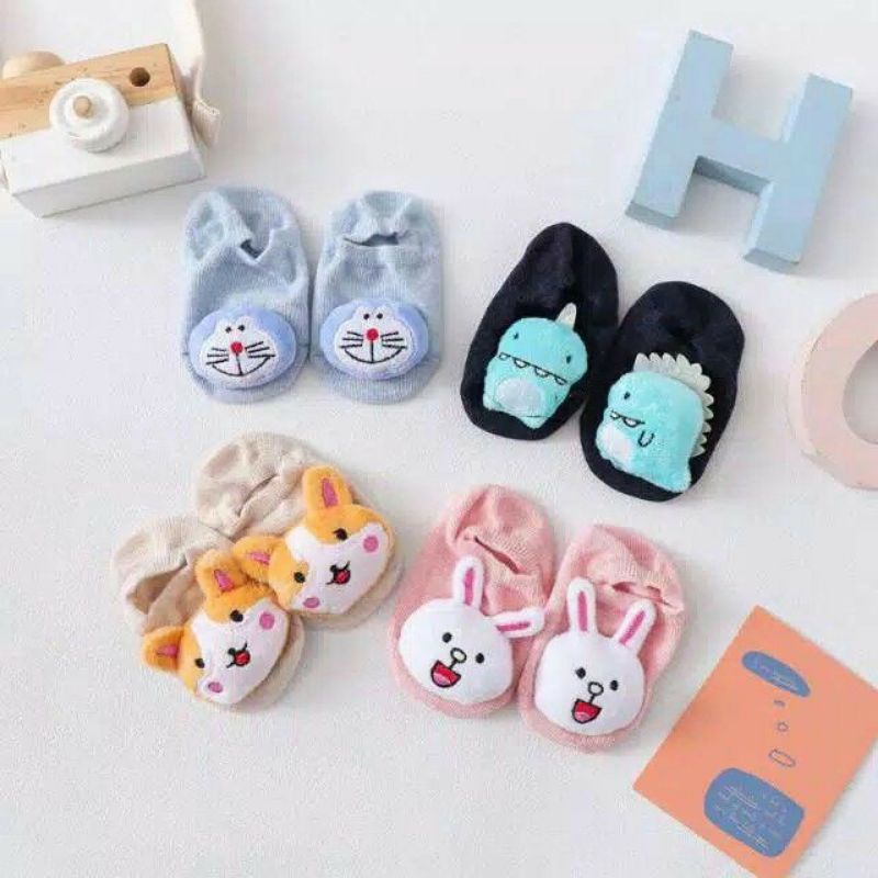 Kaos Kaki Karakter - Kaos Kaki Motif Animal - Kaos Kaki Baby 4D