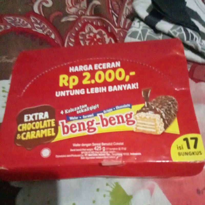 

Beng beng 1 dus isi 17 pcs