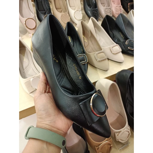 sepatu flat genny original