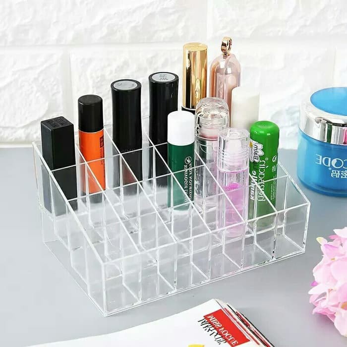 rak lipstik / kotak lipstik / tempat lipstik / lipstick organizer