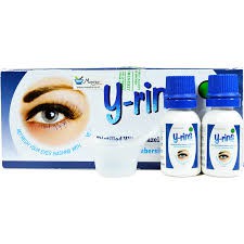 Y-Rins Y Rins Yrins Yrin Isi 2 BOTOL 12 ml Obat Pembersih Mata OBAT CUCI MATA
