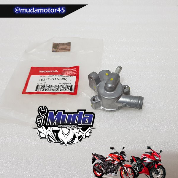 CASE COMP THERMOSTAT OLD CBR150R CB150R LOKAL K45A K45 19311-K15-900 RUMAH TUTUP COVER TERMOSTAT CBR