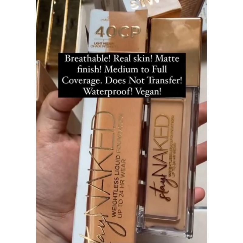 Urban decay  stay naked Foundation