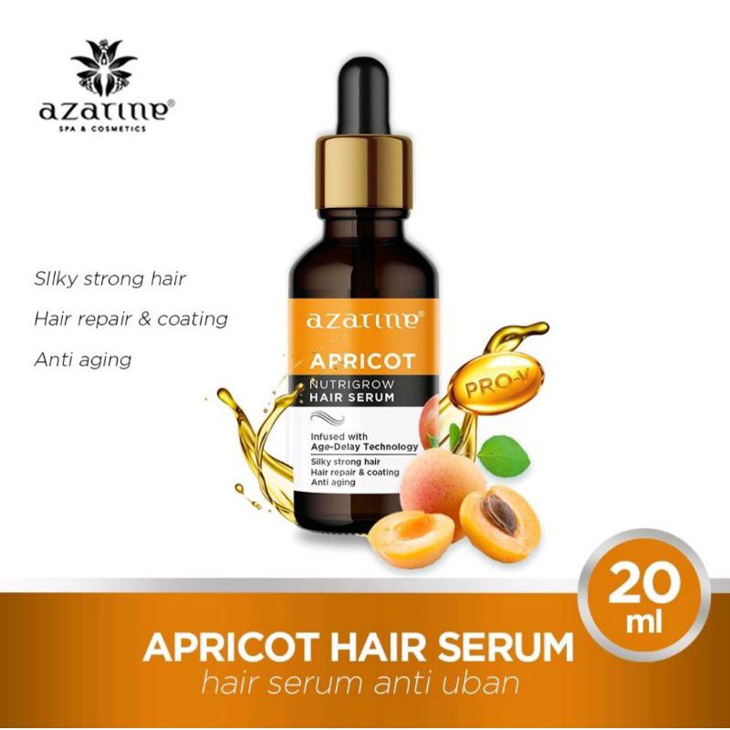 azarine hair serum apricot/serum rambut/serum rambut rusak
