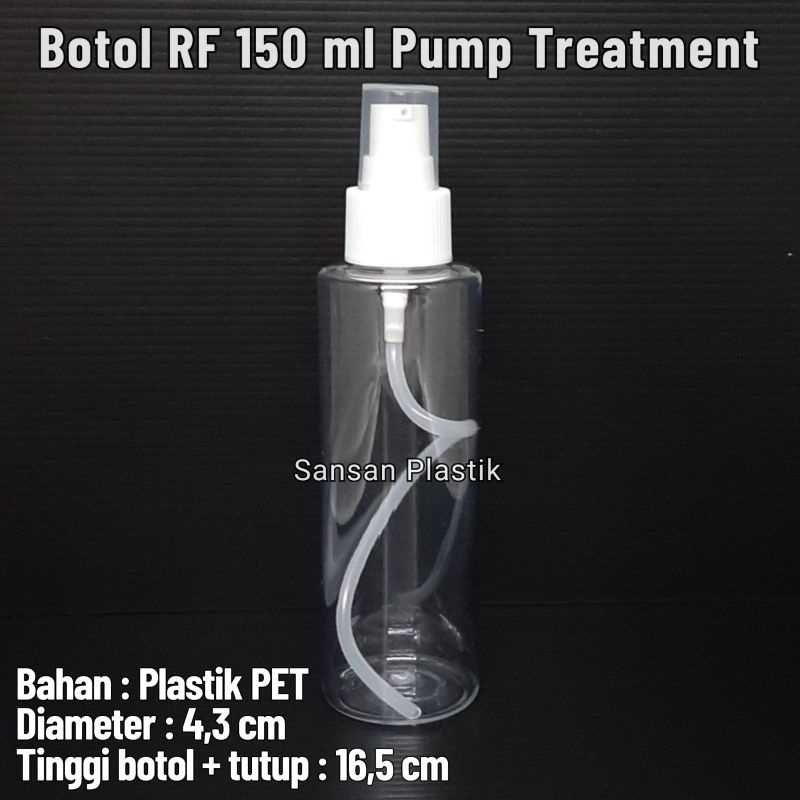 Botol 150 ml Pump Treatment / Botol Pump Treatment 150ml / Botol RF 150 ml