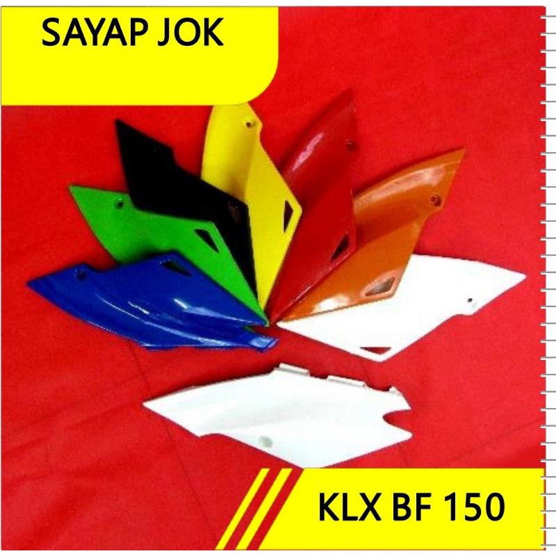 SAYAP JOK KLX BF/SAYAP JOK KLX BF150/COVER BODY KLX BF/BODY BELAKANG KLX BF