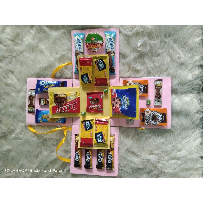 Snack box | Explosion box | Kado ultah