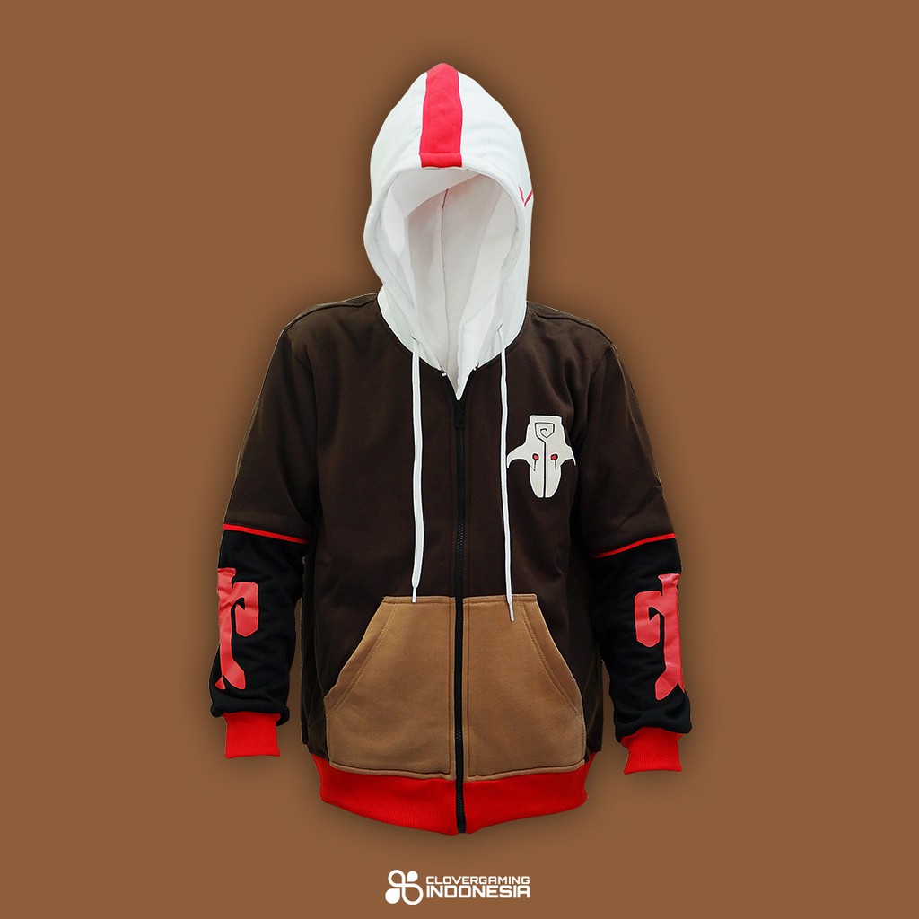 Hoodie Juggernaut Hitam || Heroes Dota2 Dota Gamer Anime Navi