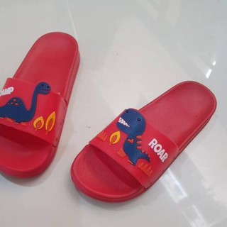 Serbuu ho SANDAL  DINO ROAR Sandal  selop  karet lucu anak  