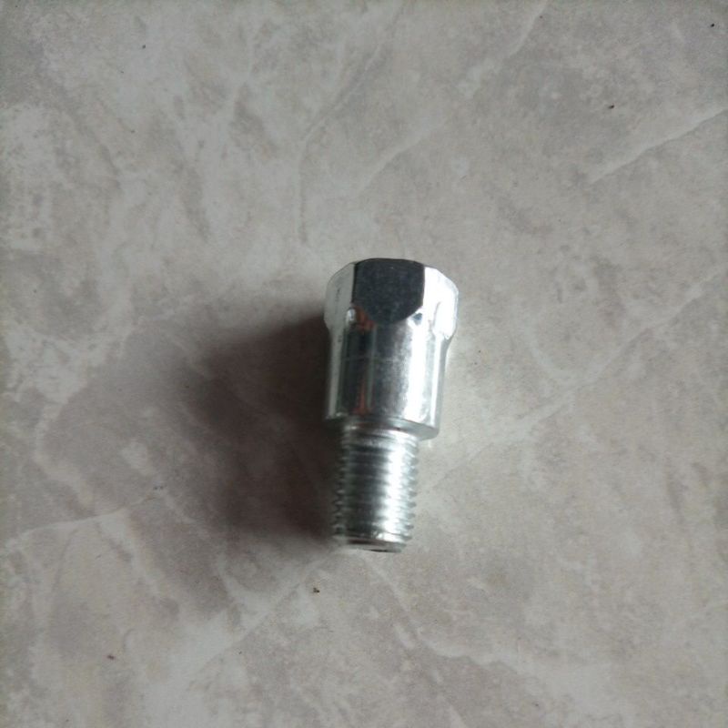 drat sambungan spion drat baut 14 kiri ke kanan /drat bawah kiri atas kanan