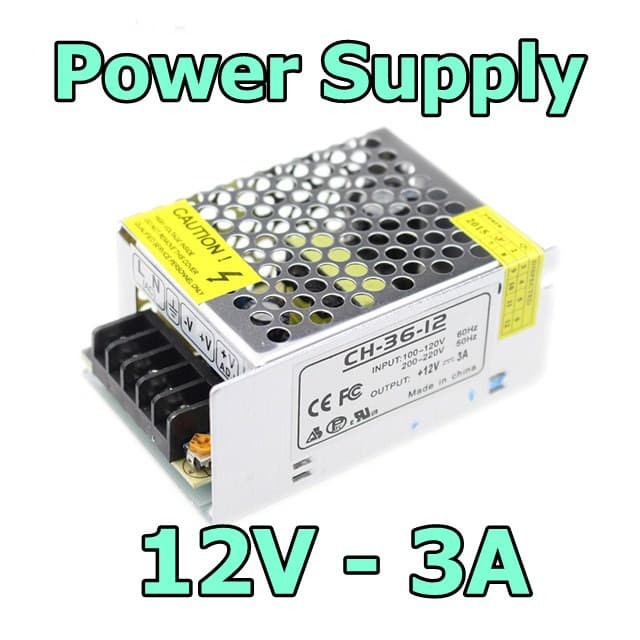 Adaptor Adapter 12 Volt DC 12V 1A 2A 3A 5A 6A Power Supply PSU Charger 12Volt 12VDC