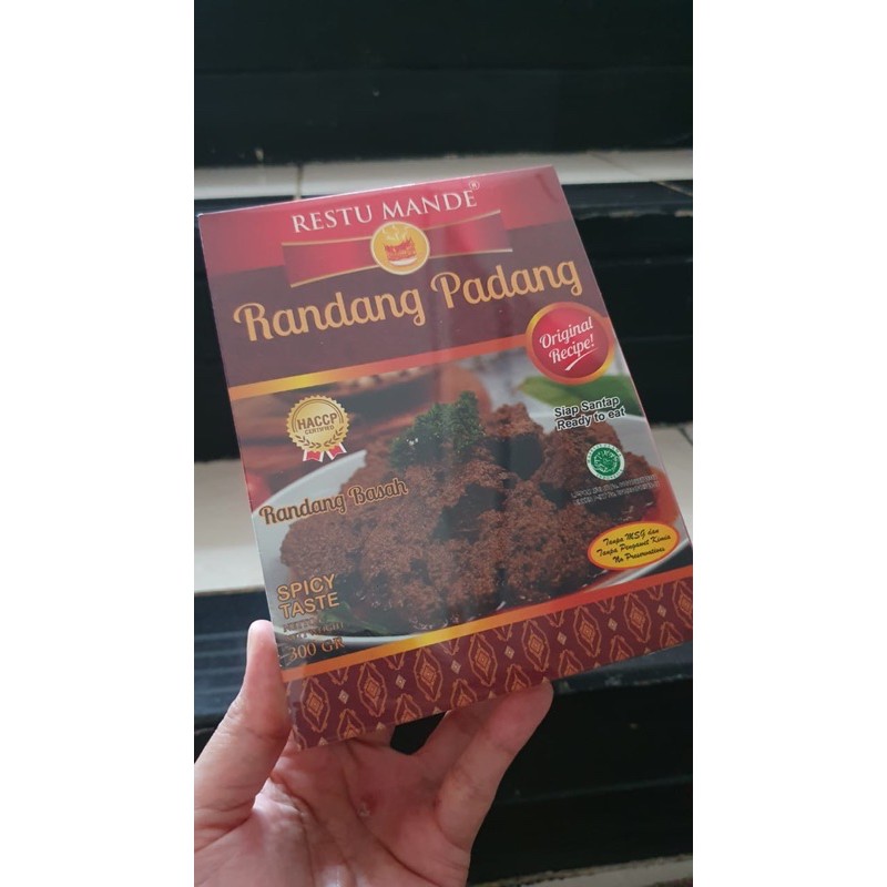 

Randang Padang Basah Restu Mande - 300gr