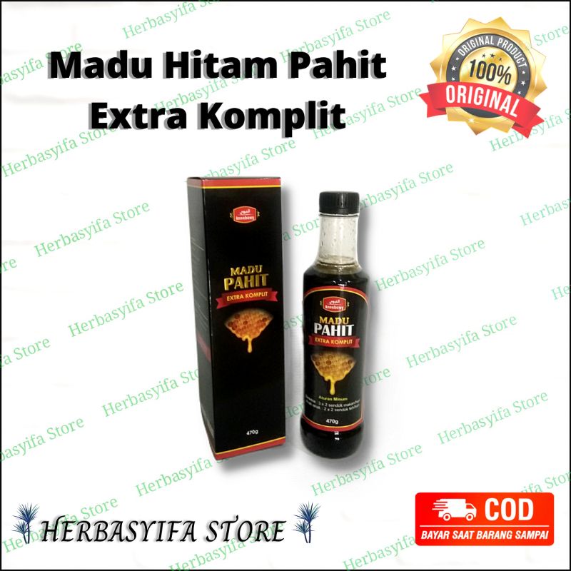 Madu Hitam Pahit Annabawy Extra Komplit 470 gram