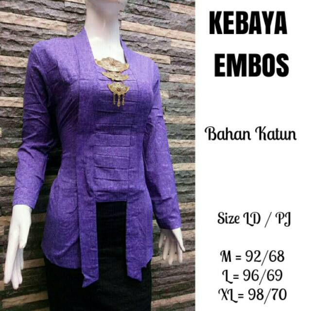 Kebaya embos