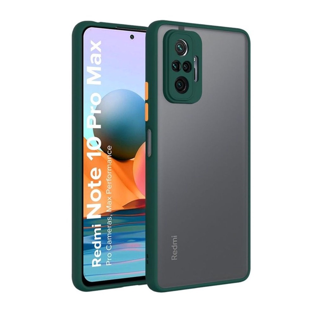 CASE MATTE XIAOMI REDMI NOTE 10 PRO TRANSPARAN FUZE MACARON MY CHOICE - FA