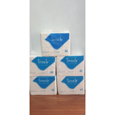 Tissue Special Economy 2 ply Merk Trendy Biru 800 gram isi 1000 lembar sudah terdaftar dikemenkes , High quality tisue ekonomis