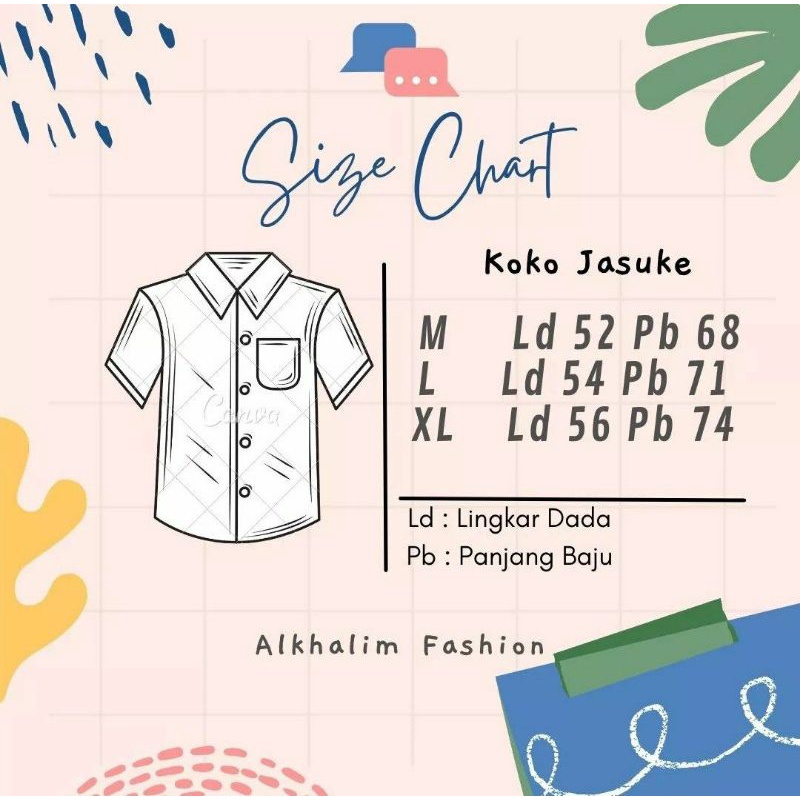 Kemeja Koko Pria Muslim Jasuke Bordir Premium