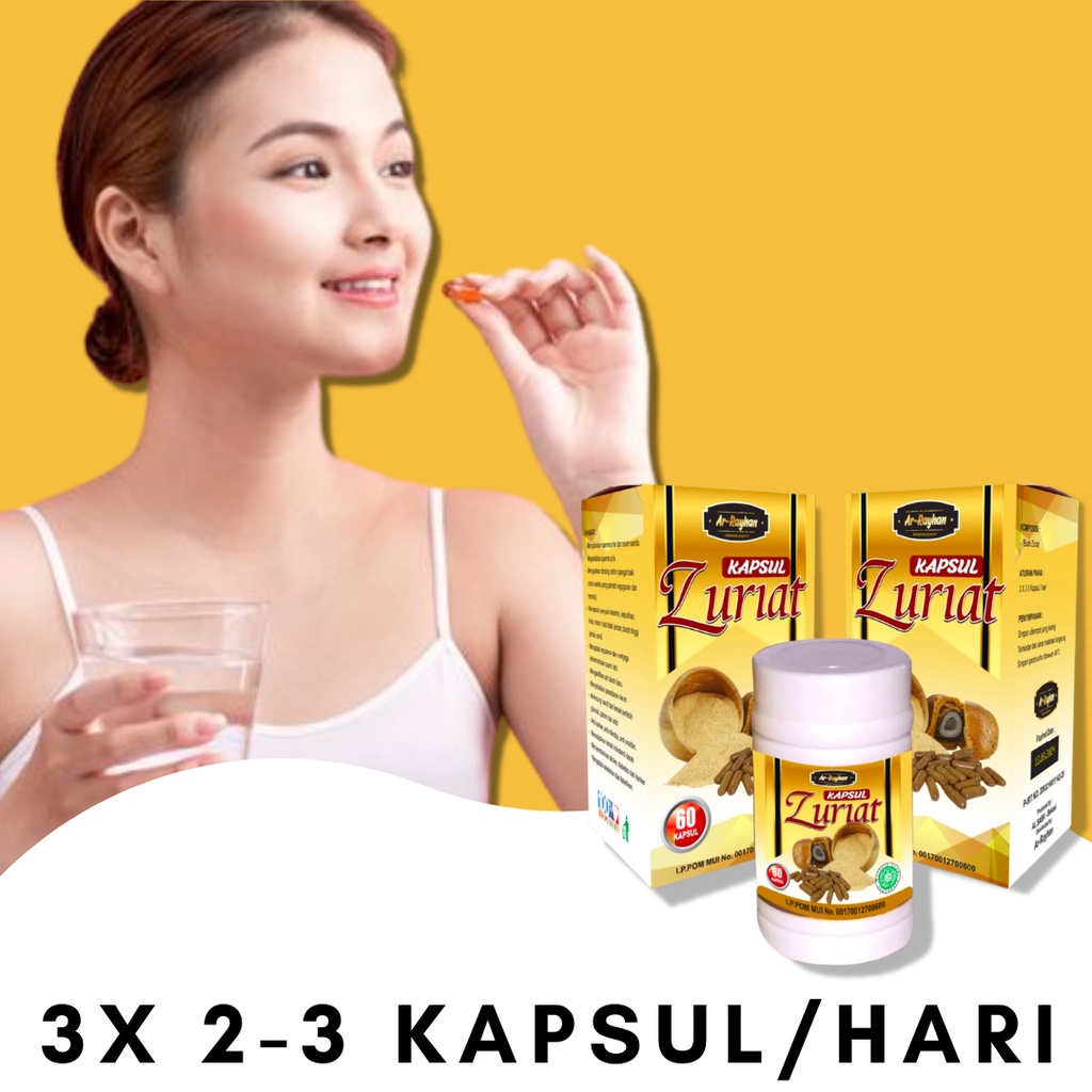 Obat Penyubur Kandungan Pil Agar Cepat Hamil Pria Wanita Kapsul Buah Zuriat Untuk Promil Original