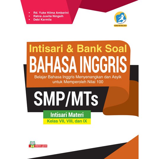 Buku Intisari Bank Soal Bahasa Inggris Smp Mts Kurikulum 2013 Buku Bank Soal Bahasa Inggris Smp Shopee Indonesia