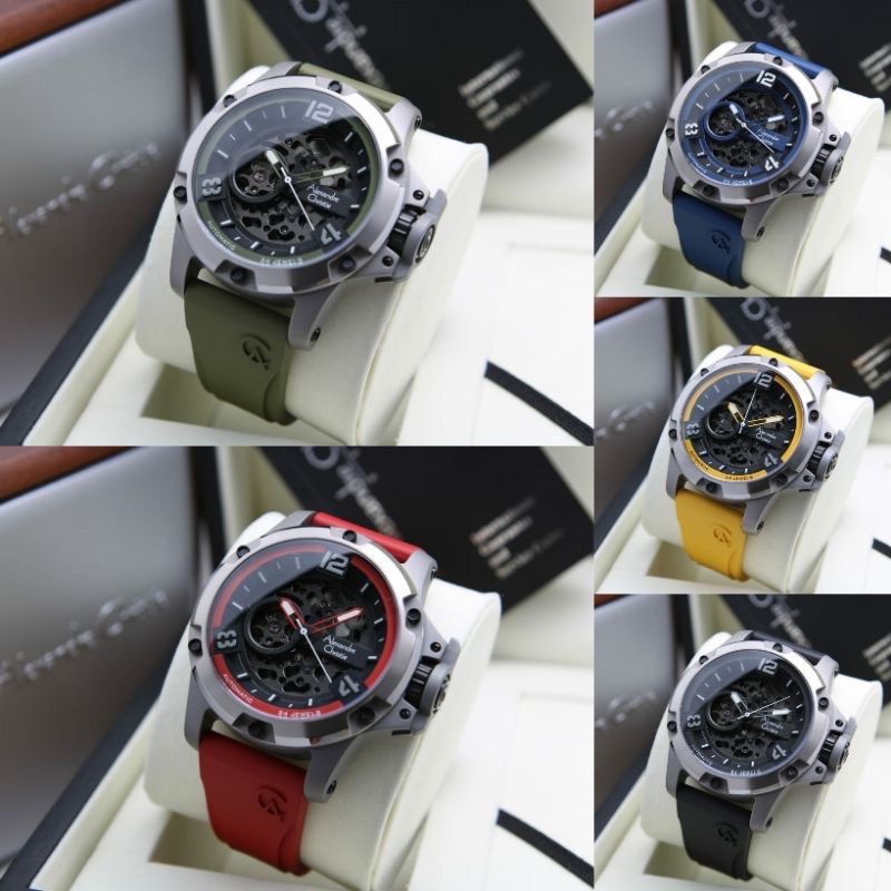 ALEXANDRE CHRISTIE AC 6295 AC6295 AUTOMATIC TITANIUM LIMITED EDITION ORIGINAL