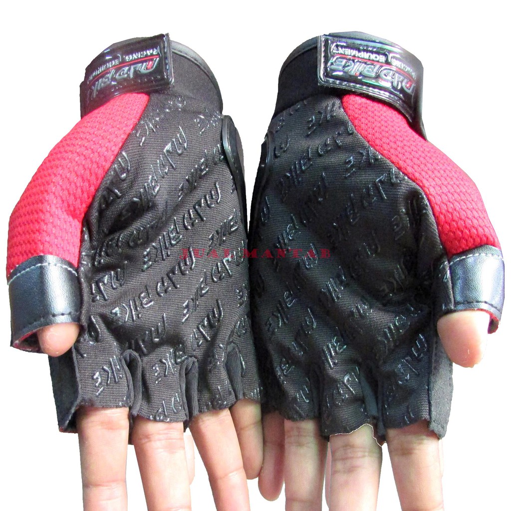 Sarung Tangan Motor Aksesoris Pengendara Motor Mad Bike Mad 04 Half Pendek Sarung Tangan Bikers l Ridding l Touring All Size Motorcycle Glove Best Quality Murah