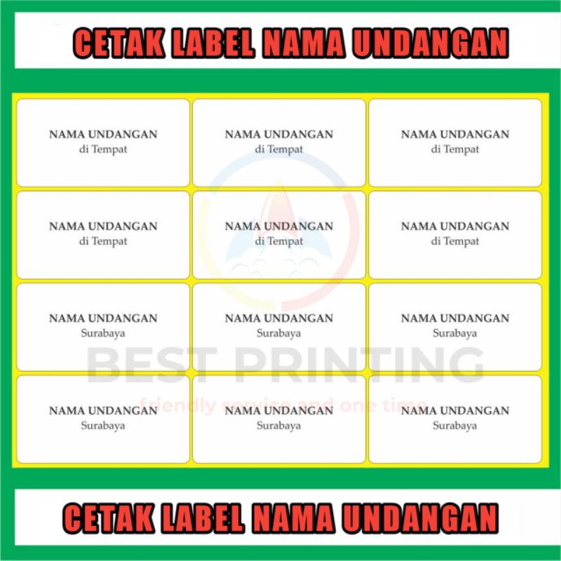 

CETAK LABEL NAMA UNDANGAN