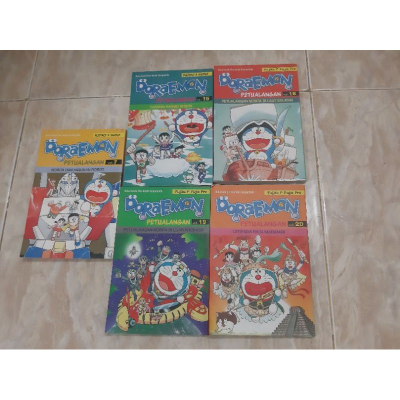 Komik cabutan Doraemon Petualangan 15, 18-20