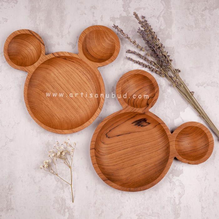 

Harun - Piring Kayu Jati Unik Food Grade Bahan Natural | Props Foto - S - 16cm - BARU