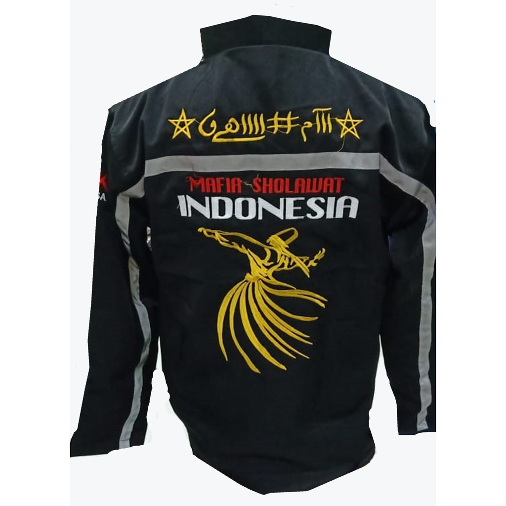 JAKET MAJLIS MAFISHO + BORDIR NAMA | Promo jaket majelis mafisho / mafia sholawat / mafish