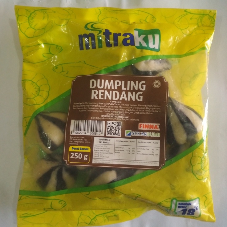 

MITRAKU DUMPLING RENDANG 250g