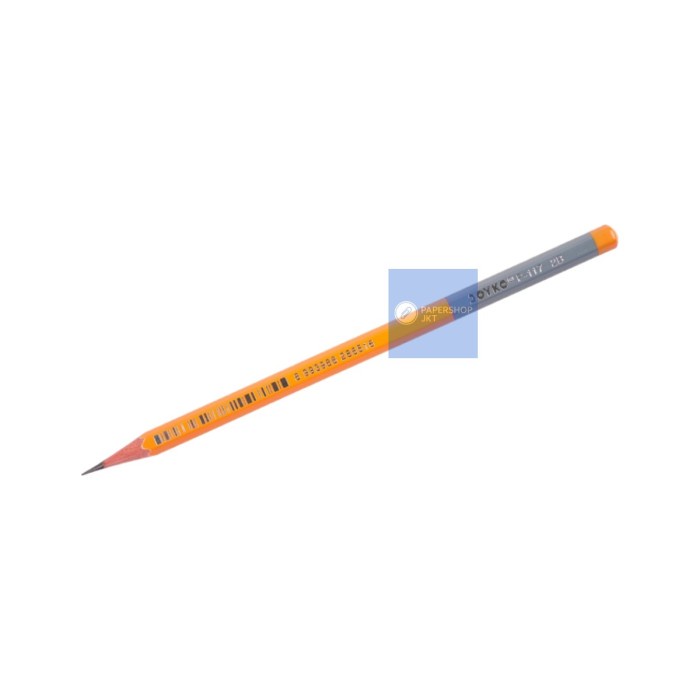 

TULIS-ALAT- JOYKO PENSIL 2B P-117 PERLUSIN -ALAT-TULIS.