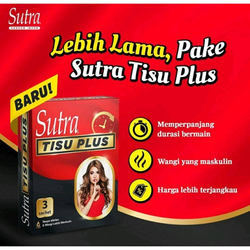 Sutra Tisu Plus 3 Pcs | Sutra Tisu Plus | Sutra Tisu | Penunjang Performa