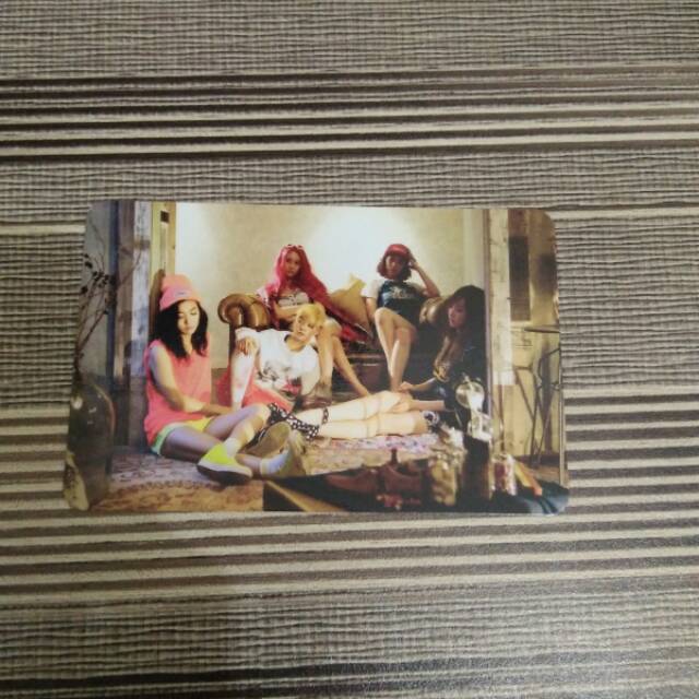 Photocard Fx / F(x) Group Pink Tape Album