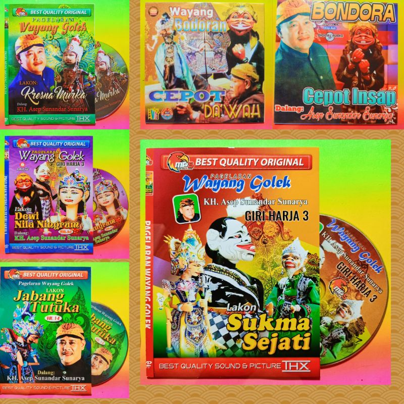 KASET VIDEO MP5 BODORAN WAYANG GOLEK ASEP SUNANDAR PILIHAN TERLARIS.