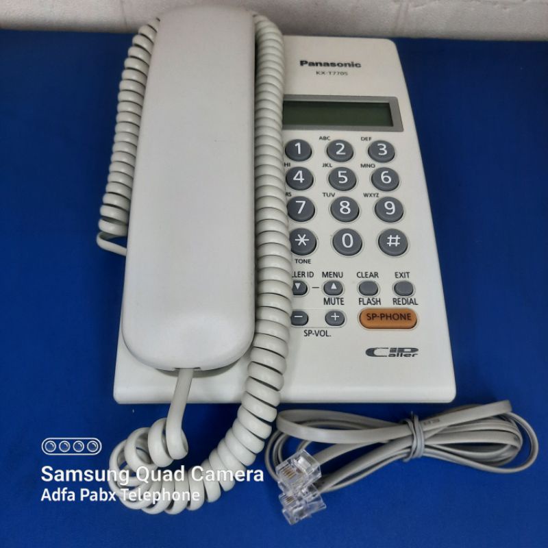 Pesawat Telepon Rumah Dan Kantor Panasonic KX-T7705 Second