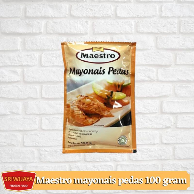 

Maestro mayonais pedas/ mayonaise pedas 100 gram