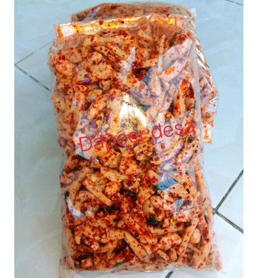 

kodeW2i2H--basreng pedas cabe rawit kemasan 250 gram/baso goreng balado/baso goreng pedas/basreng balado