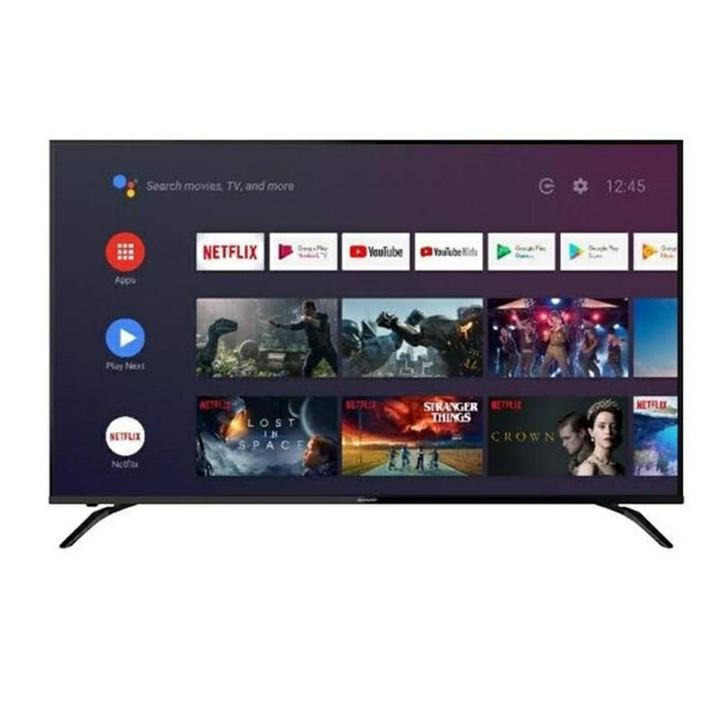 LED TV SHARP 65 INCH 4T-C65CK1X SMART ANDROID 4K UHD GARANSI RESMI