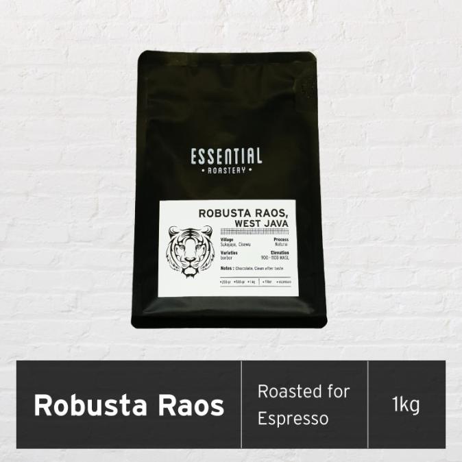 

West Java Robusta Raos (Fine Robusta Coffee Beans) 1kg