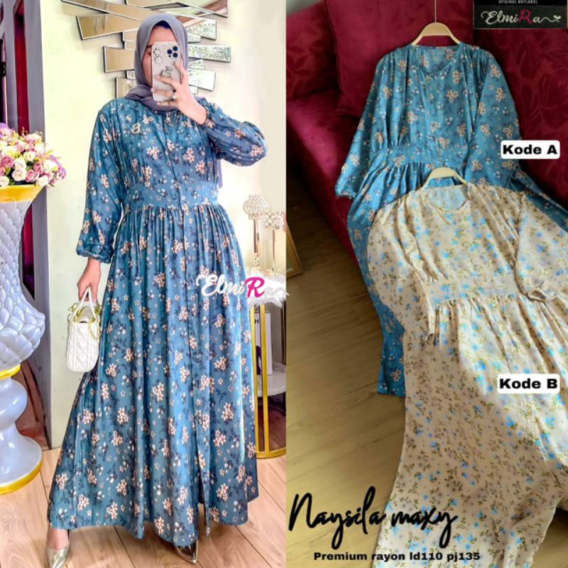 Gamis Wanita - Naysila Maxy by Elmira