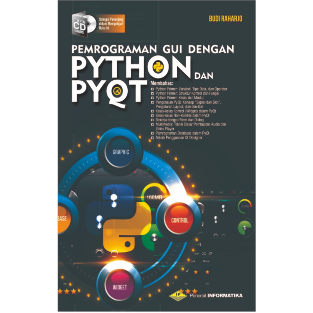 buku PEMROGRAMAN GUI DENGAN PYTHON & PYQT