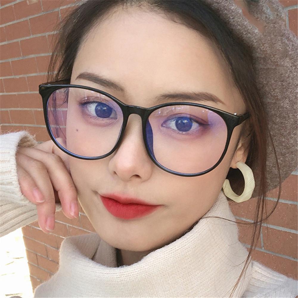 Lily Blue Light Blocking Glasses Bingkai Bulat UV Silau Dengan Case Eyewear Kacamata Anti Blue Light