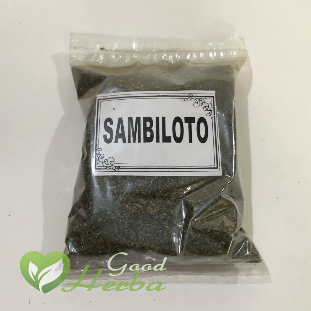 

Sambiloto bubuk 50 gram - GoodHerba - Jamu Herbal Tradisional