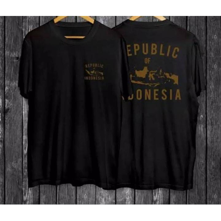 Kaos murah Kaos distro murah baju  distro pria t-shirt murah combed30s REPUBLIK