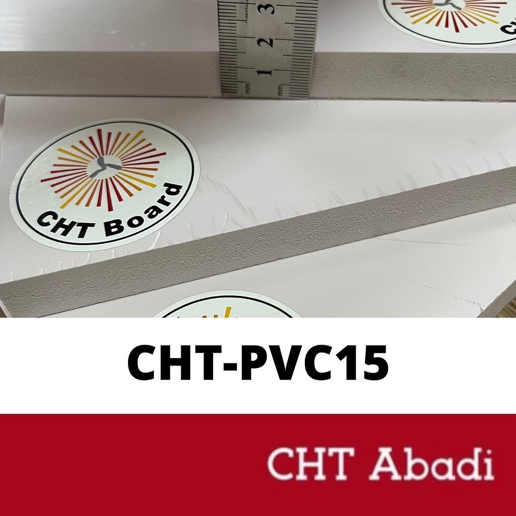 CHT PVC BOARD / PVC FOAM BOARD 15MM (ANTI RAYAP, ANTI AIR)