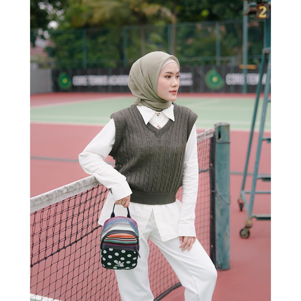 PERMIUM VEST ROMPI CABLE/BAJU WANITA PREMIUM/RAJUT TEBAL 7 GET OUTERWEAR BY GALLERAJ